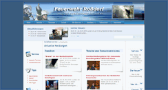 Desktop Screenshot of feuerwehr-rossdorf.de